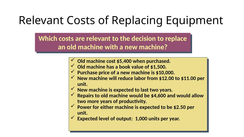 Differential Analysis and Decision Making Upon - slide 37 of 50