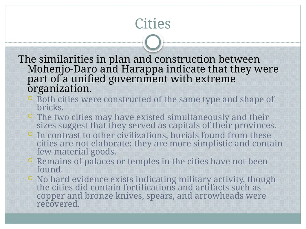 INDUS VALLEY CIVILIZATION 3000 BC - 1500 BC In - slide 29 of 62