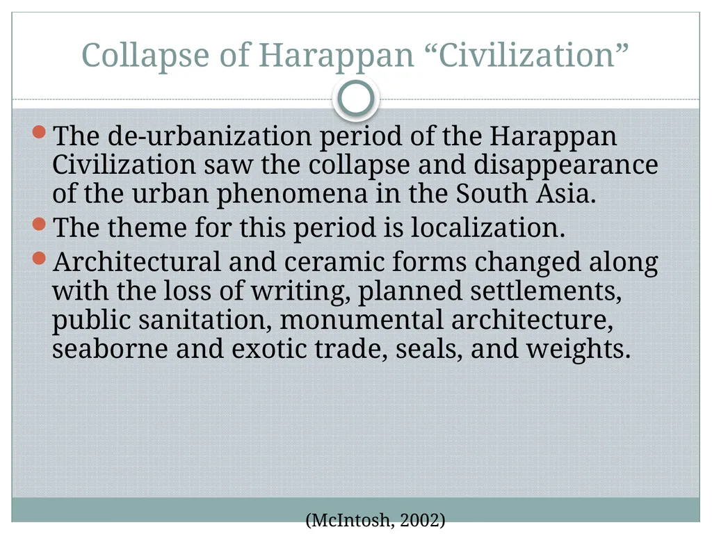 INDUS VALLEY CIVILIZATION 3000 BC - 1500 BC In - slide 60 of 62