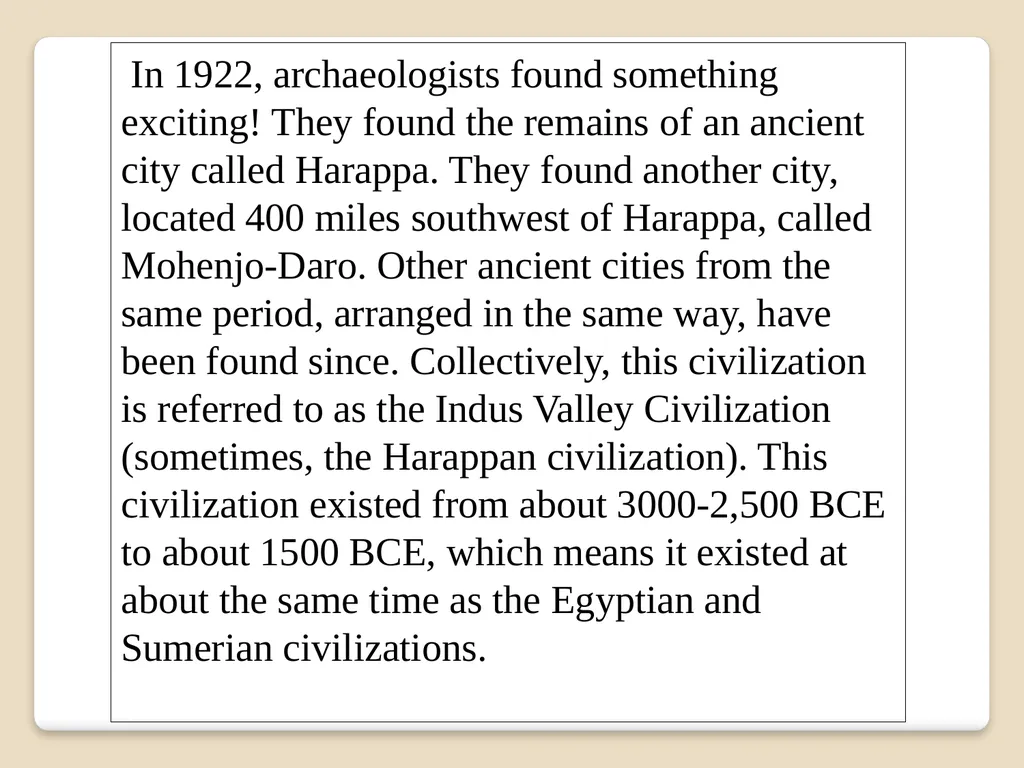 INDUS VALLEY CIVILIZATION 3000 BC - 1500 BC In - slide 2 of 62