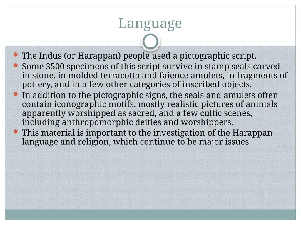 INDUS VALLEY CIVILIZATION 3000 BC - 1500 BC In - slide 39 of 62