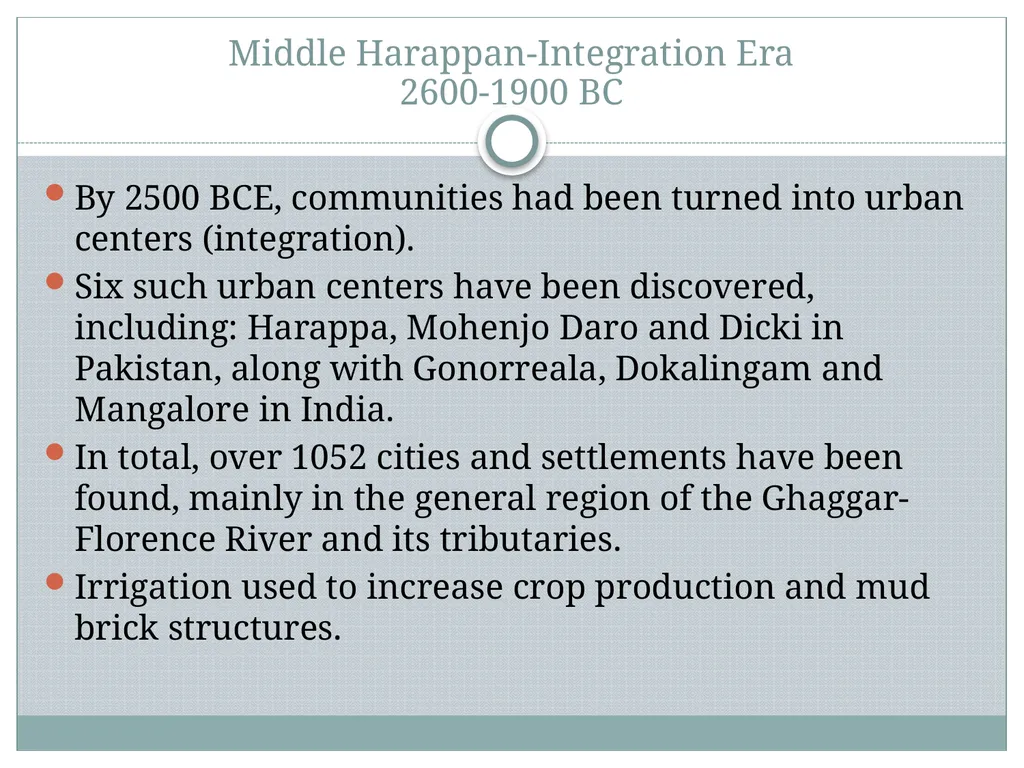 INDUS VALLEY CIVILIZATION 3000 BC - 1500 BC In - slide 21 of 62
