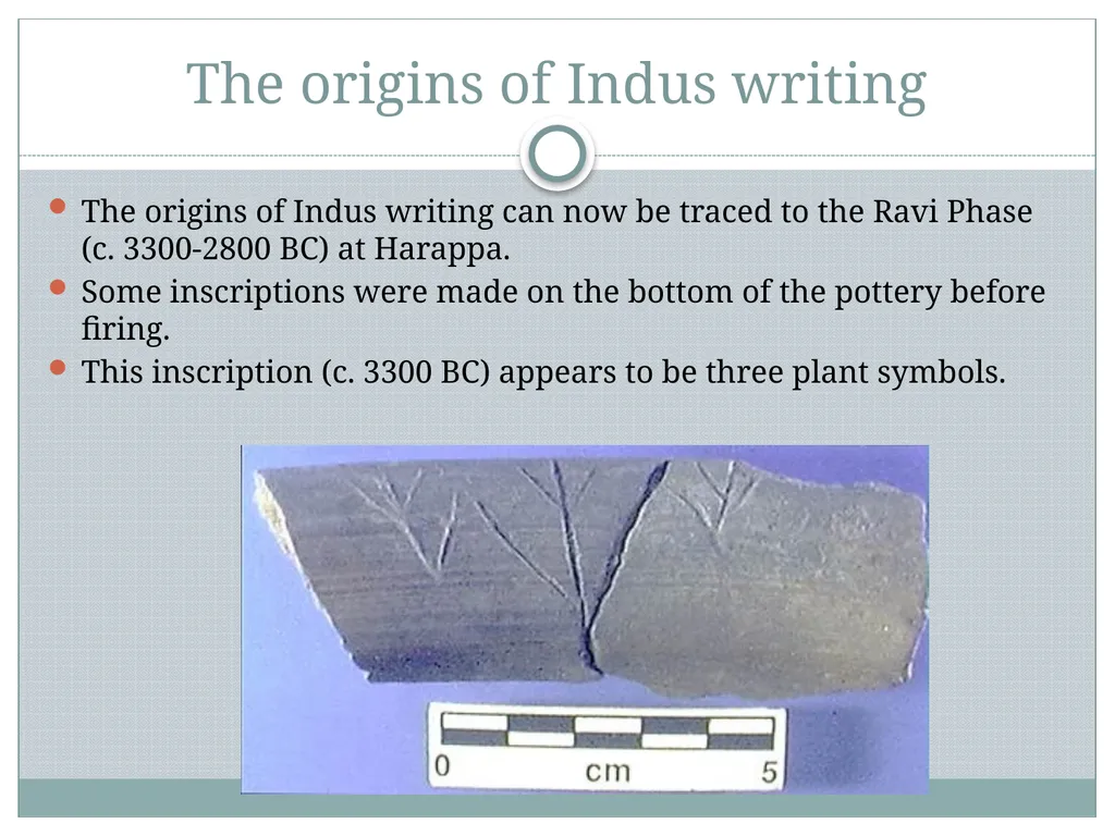INDUS VALLEY CIVILIZATION 3000 BC - 1500 BC In - slide 40 of 62