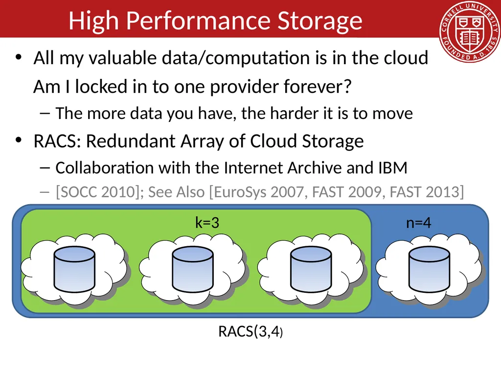 CS 5413: High Performance Systems and Networking - slide 13 of 38