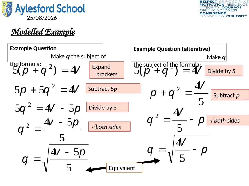 L.O To be able to simplifying a ratio Keywords - slide 8 of 18