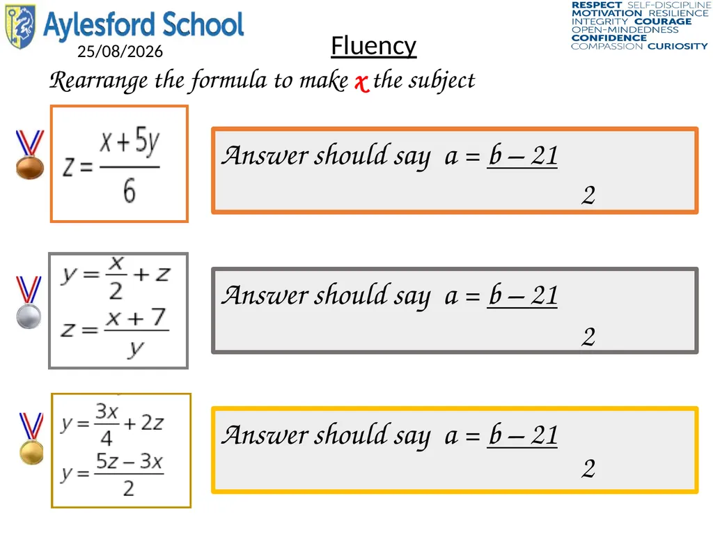 L.O To be able to simplifying a ratio Keywords - slide 7 of 18