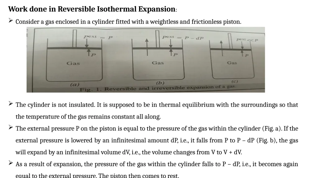 Expansion of an ideal gas and changes in - slide 4 of 9
