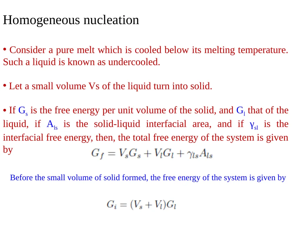 Interfacial Phenomena Examining the energy of the - slide 13 of 19