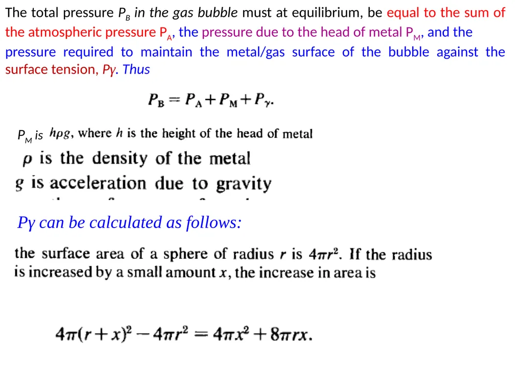 Interfacial Phenomena Examining the energy of the - slide 7 of 19