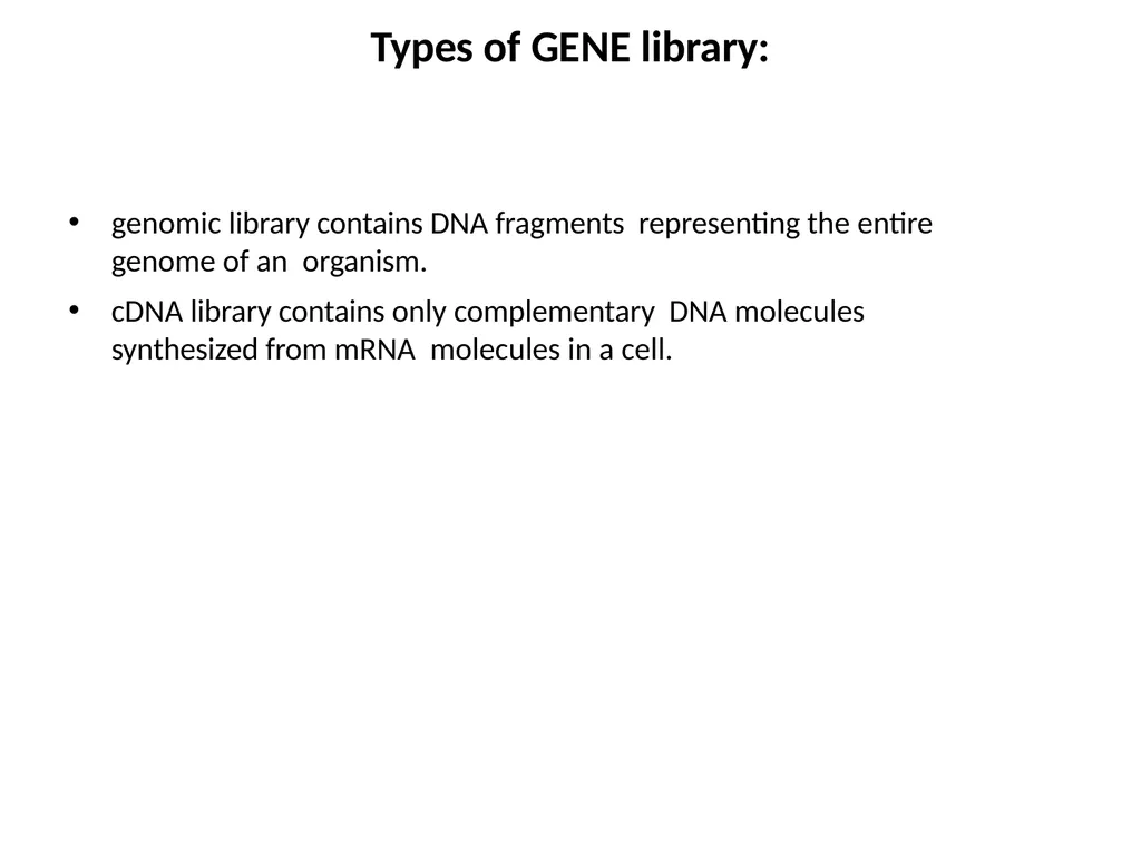 LIBRARY CONSTRUCTION AND SCREENING S. YAMINI - slide 5 of 27