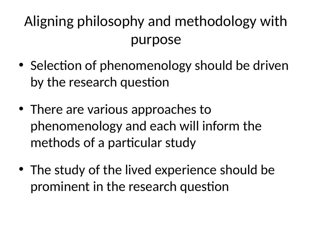 Chapter 11 Phenomenology Usher K and Jackson D. - slide 19 of 33