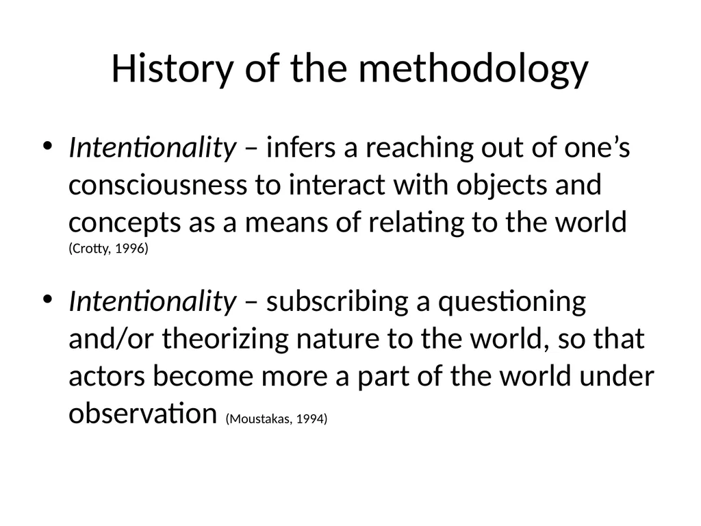 Chapter 11 Phenomenology Usher K and Jackson D. - slide 7 of 33
