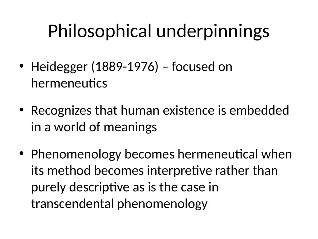 Chapter 11 Phenomenology Usher K and Jackson D. - slide 11 of 33
