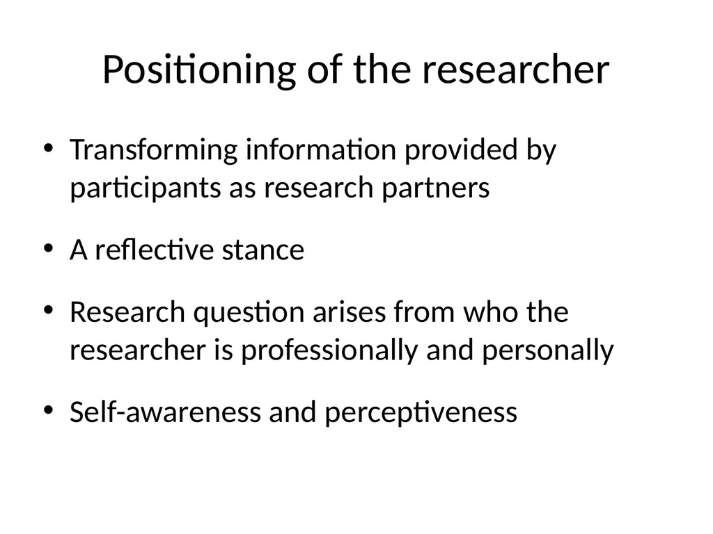 Chapter 11 Phenomenology Usher K and Jackson D. - slide 17 of 33