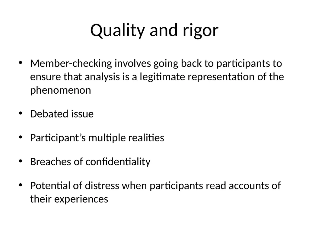 Chapter 11 Phenomenology Usher K and Jackson D. - slide 27 of 33