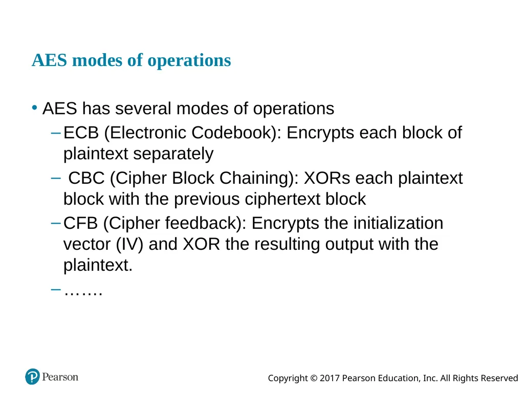 Network Security Essentials: Applications and - slide 34 of 37
