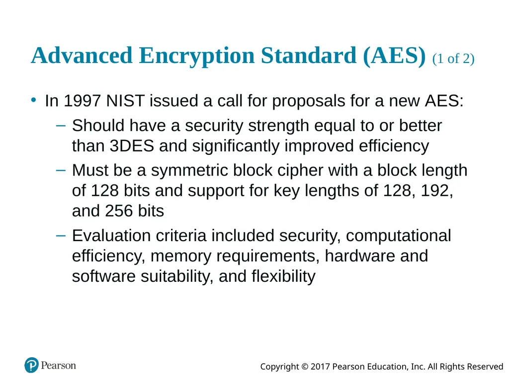 Network Security Essentials: Applications and - slide 30 of 37