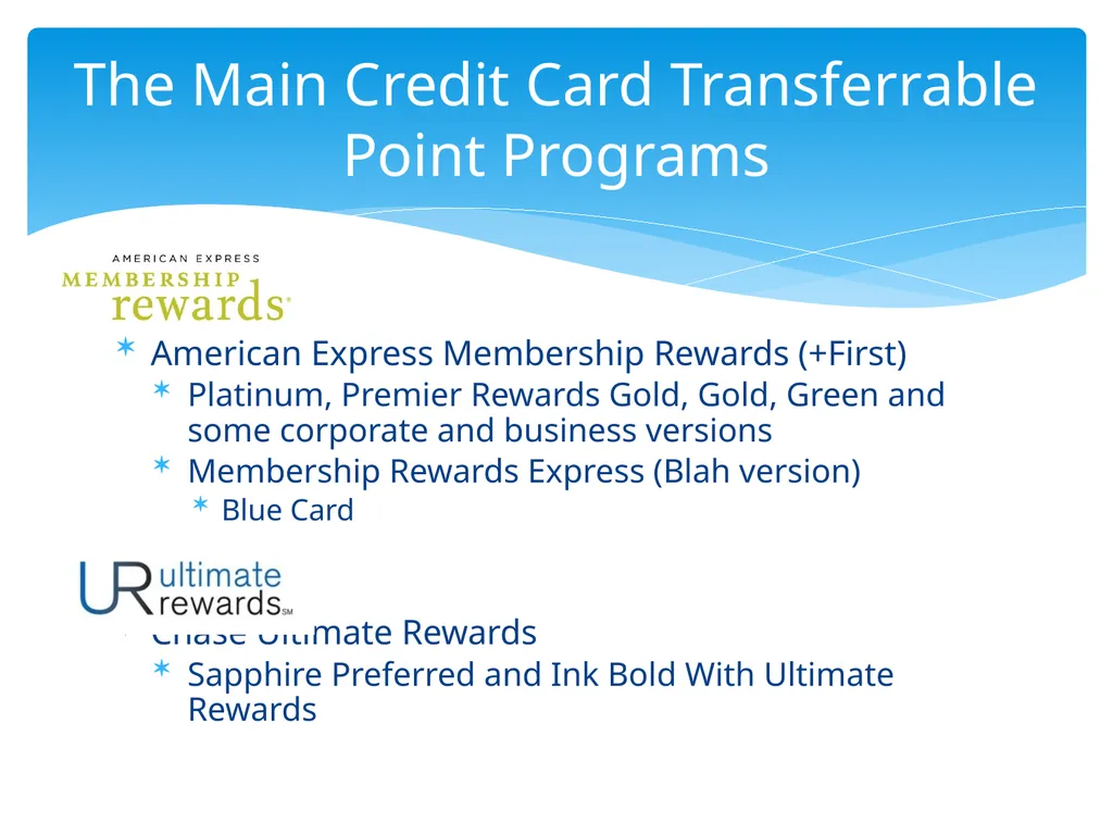 Maximizing Transferrable Points With The Points - slide 4 of 18