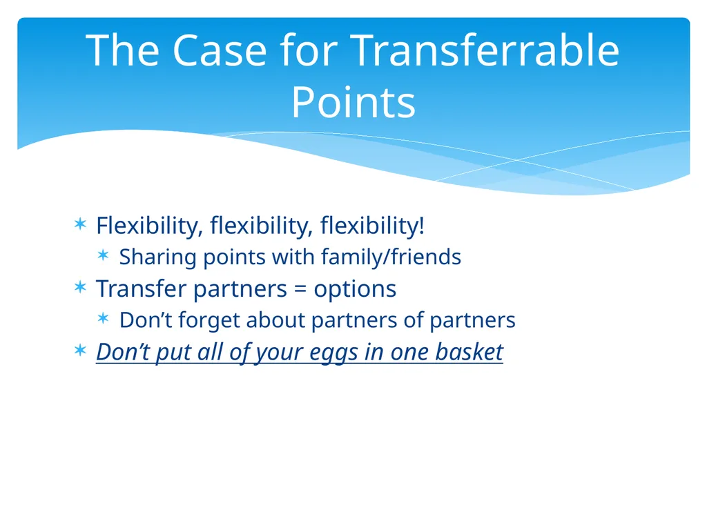 Maximizing Transferrable Points With The Points - slide 3 of 18