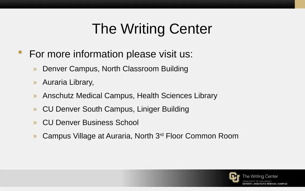 Résumés and Cover Letters for the College of - slide 28 of 30