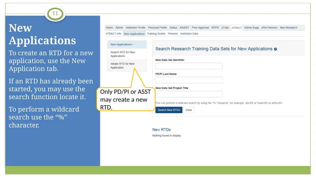 electronic Research Administration (eRA) OER, OD, - slide 11 of 29