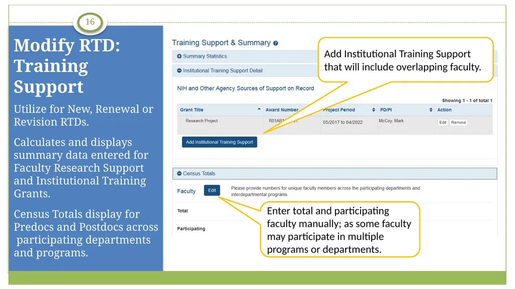 electronic Research Administration (eRA) OER, OD, - slide 16 of 29