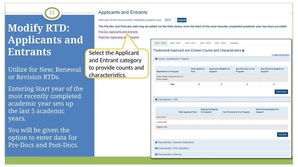 electronic Research Administration (eRA) OER, OD, - slide 21 of 29