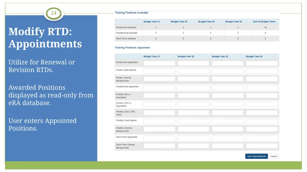 electronic Research Administration (eRA) OER, OD, - slide 24 of 29