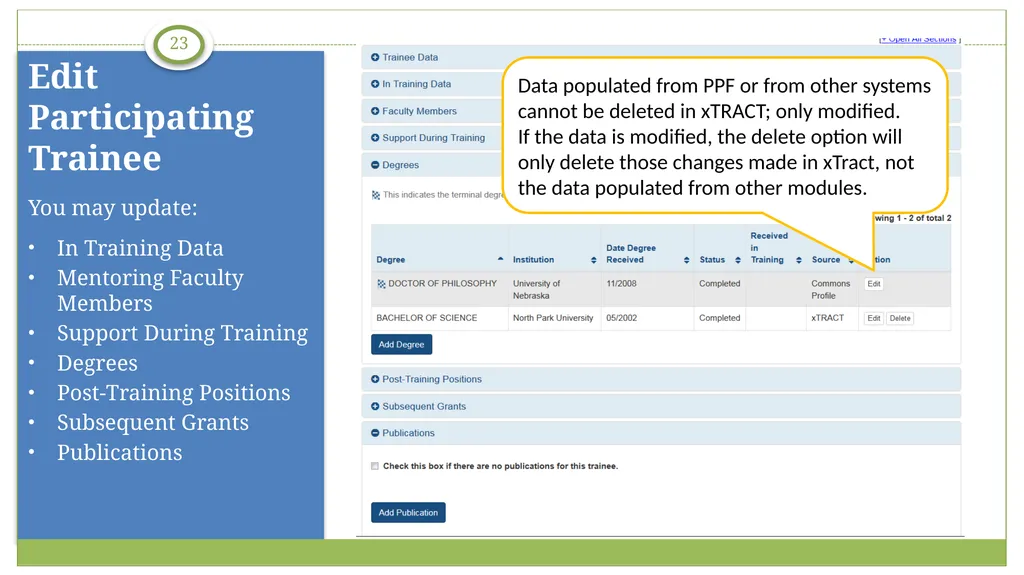 electronic Research Administration (eRA) OER, OD, - slide 23 of 29