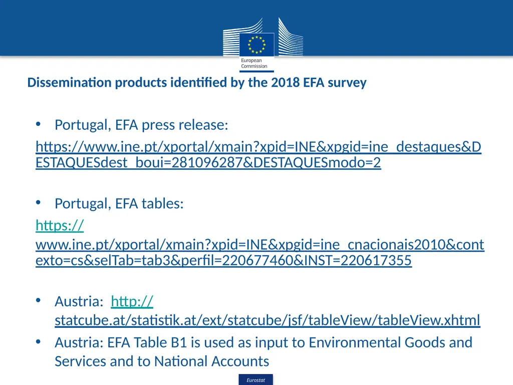 European Forest Accounts – Data users & - slide 8 of 10