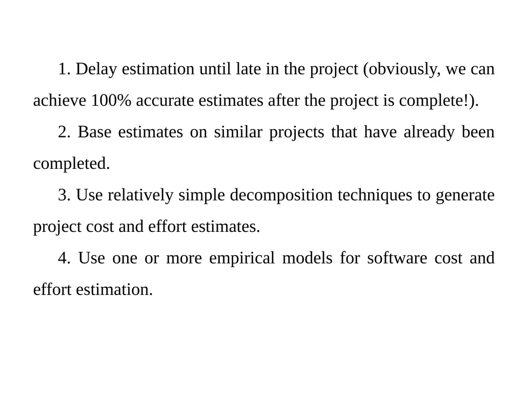 Chapter 5 Software Project Planning Software - slide 19 of 25