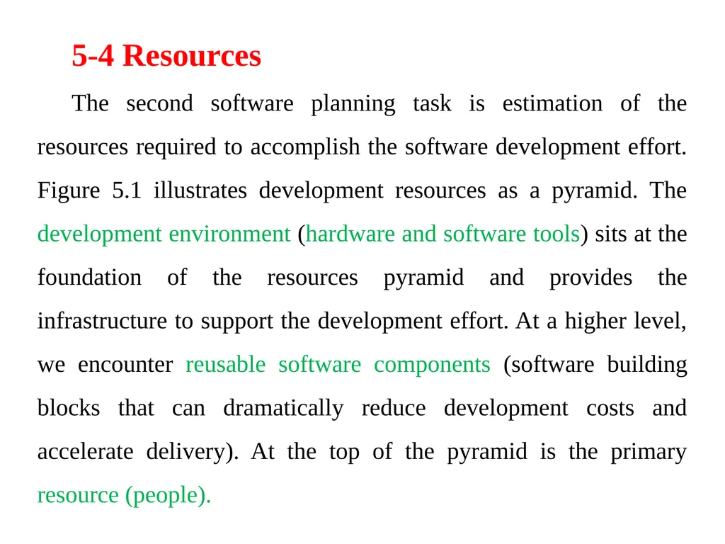 Chapter 5 Software Project Planning Software - slide 10 of 25
