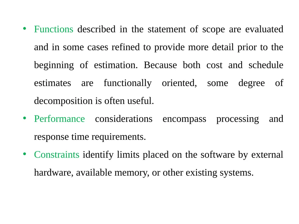 Chapter 5 Software Project Planning Software - slide 9 of 25