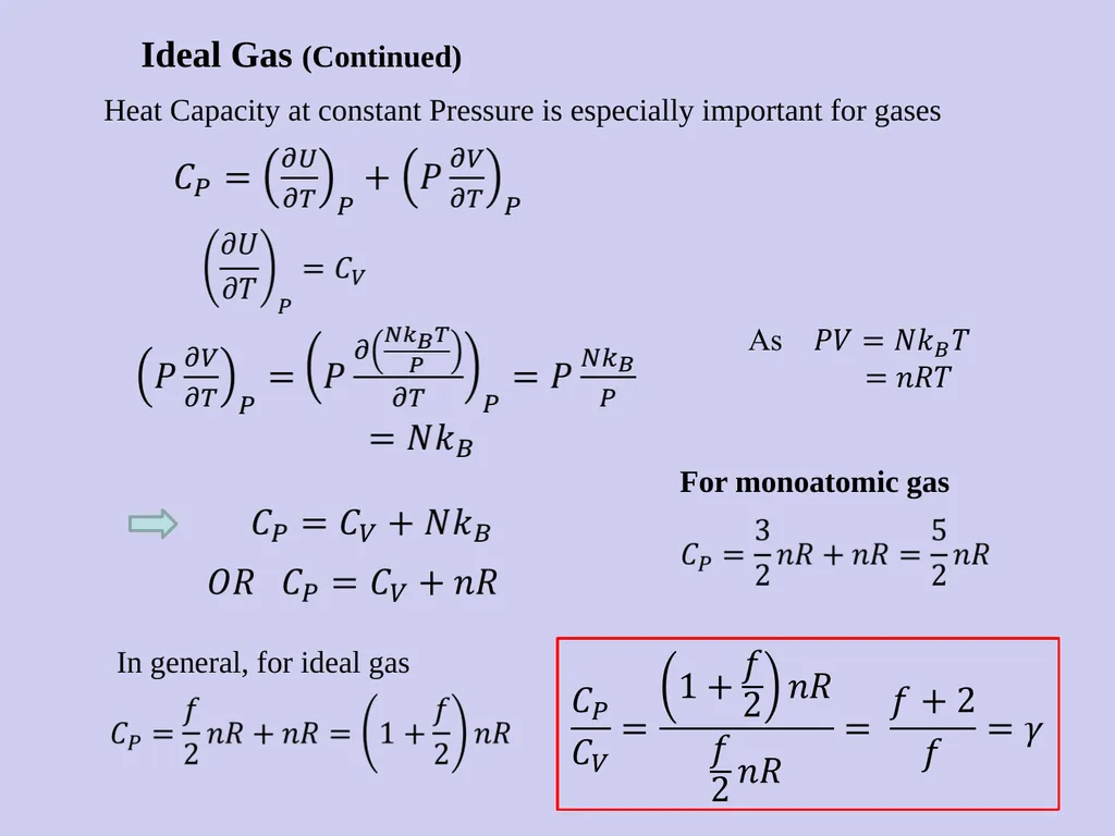 Heat Capacity, C Specific heat capacity, c the - slide 7 of 14