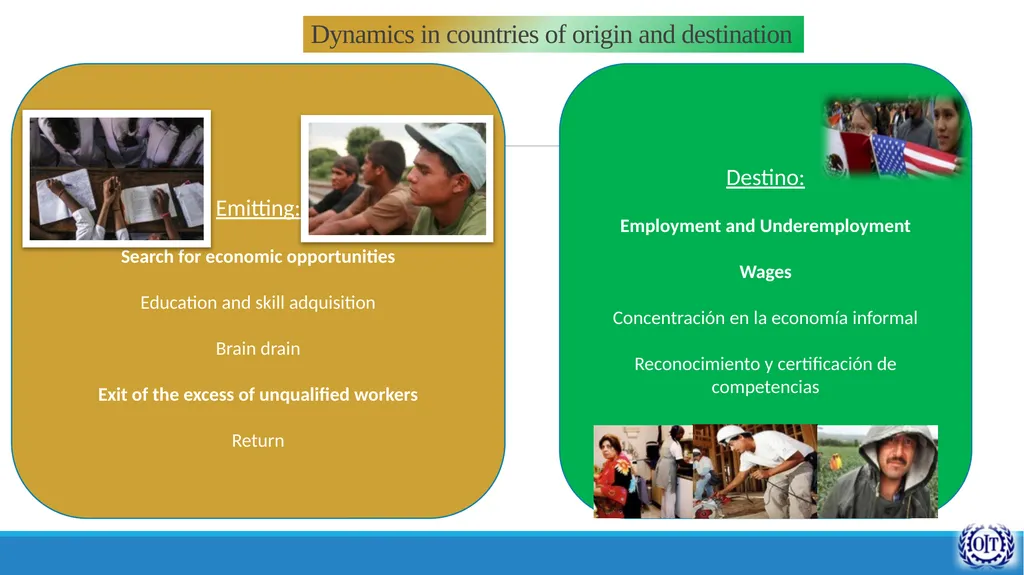 The link between Labour Market and Migration and - slide 3 of 13