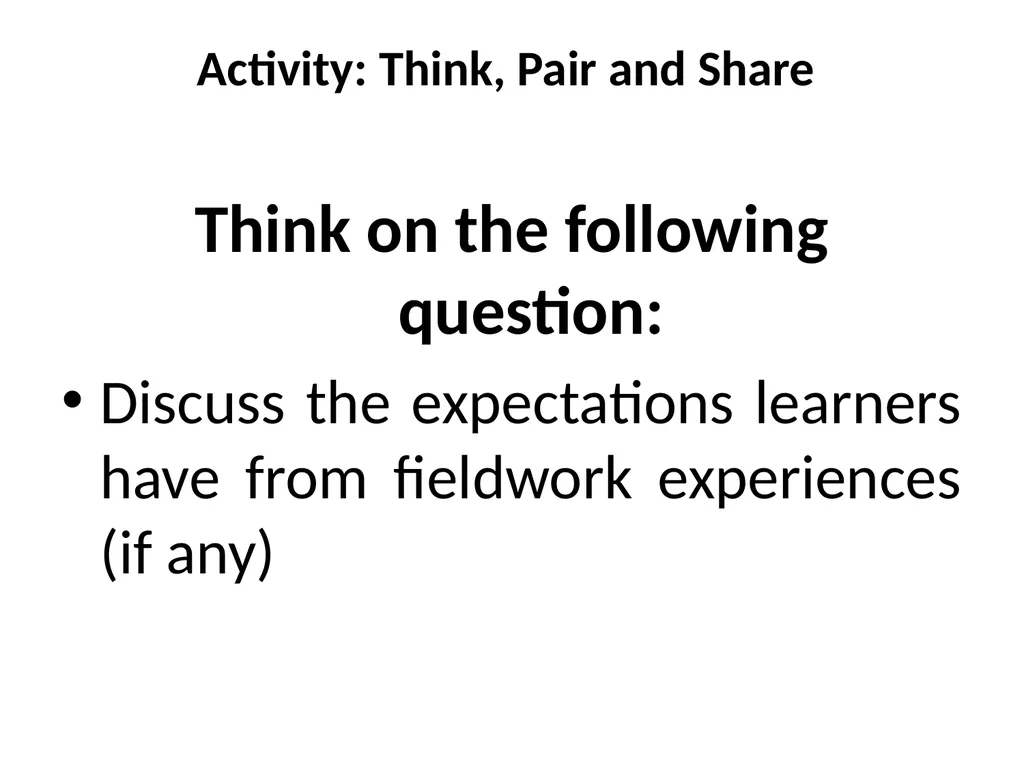 SWT04211 SOCIAL WORK FIELD INSTRUCTION Topic 1 : - slide 89 of 264