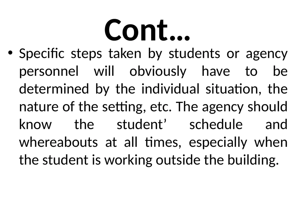 SWT04211 SOCIAL WORK FIELD INSTRUCTION Topic 1 : - slide 143 of 264