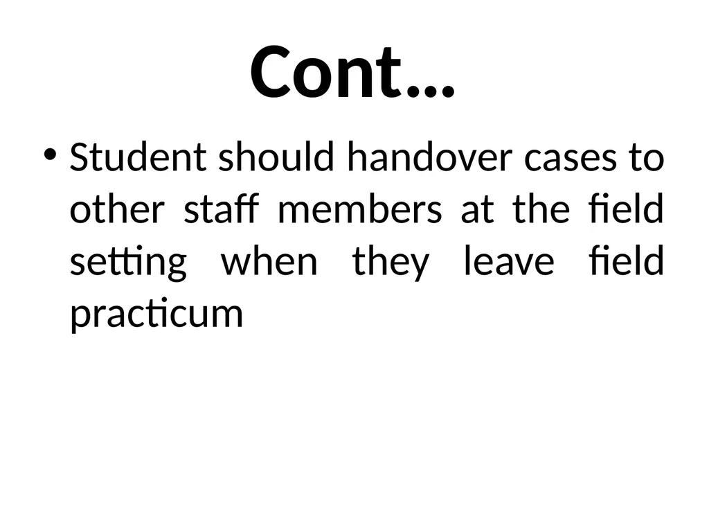 SWT04211 SOCIAL WORK FIELD INSTRUCTION Topic 1 : - slide 259 of 264