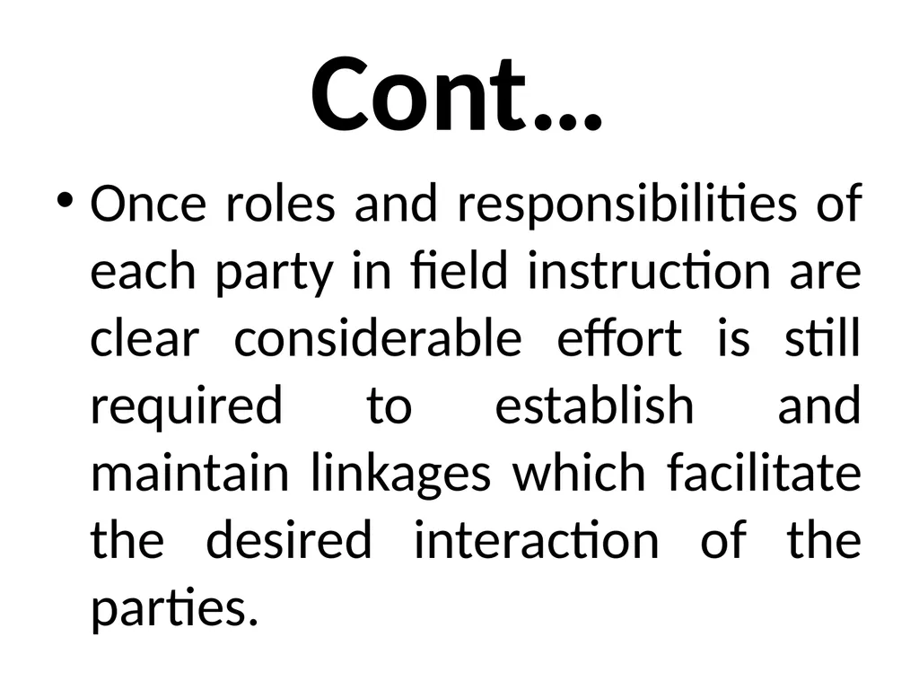 SWT04211 SOCIAL WORK FIELD INSTRUCTION Topic 1 : - slide 44 of 264