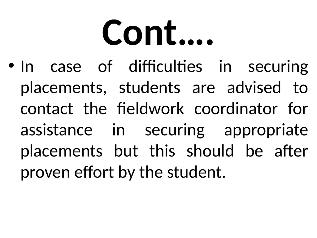SWT04211 SOCIAL WORK FIELD INSTRUCTION Topic 1 : - slide 68 of 264