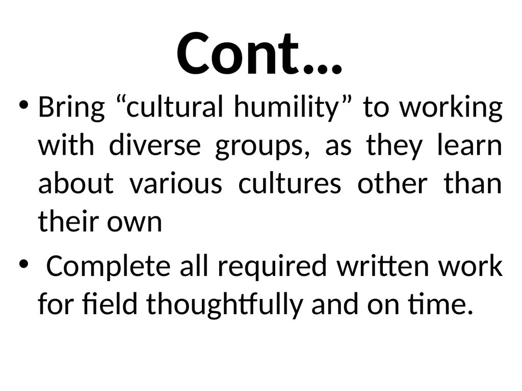 SWT04211 SOCIAL WORK FIELD INSTRUCTION Topic 1 : - slide 85 of 264