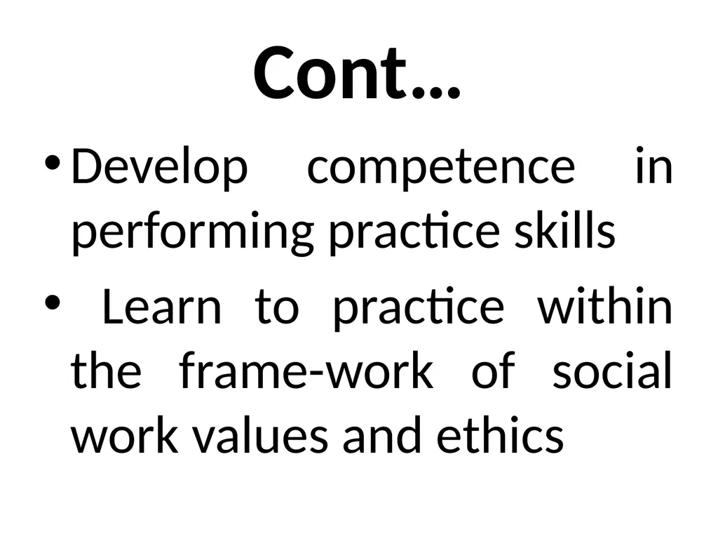 SWT04211 SOCIAL WORK FIELD INSTRUCTION Topic 1 : - slide 9 of 264