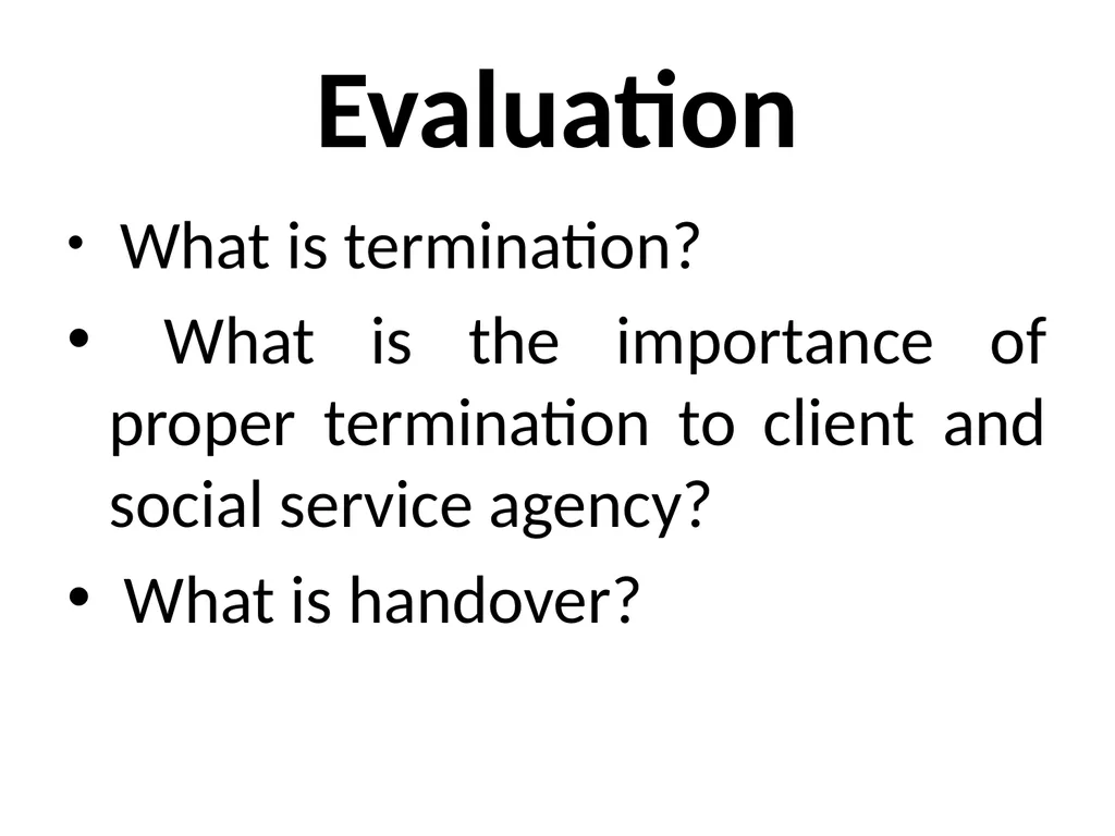 SWT04211 SOCIAL WORK FIELD INSTRUCTION Topic 1 : - slide 260 of 264