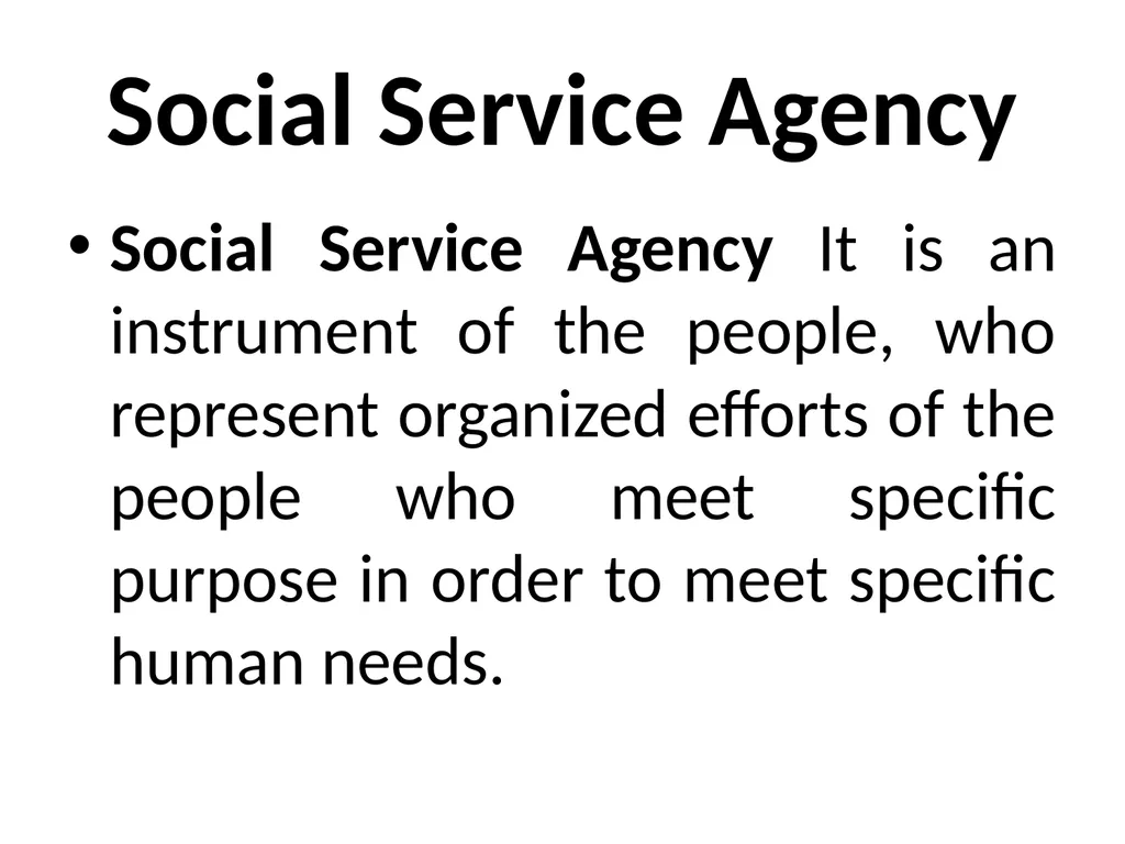 SWT04211 SOCIAL WORK FIELD INSTRUCTION Topic 1 : - slide 57 of 264