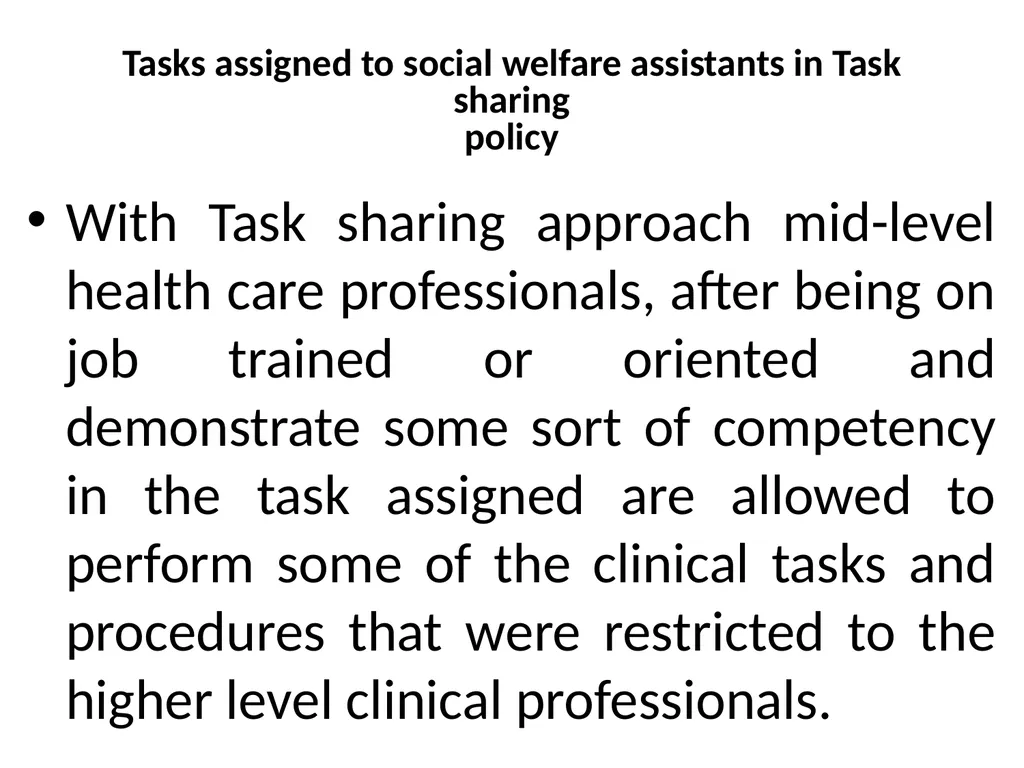 SWT04211 SOCIAL WORK FIELD INSTRUCTION Topic 1 : - slide 104 of 264