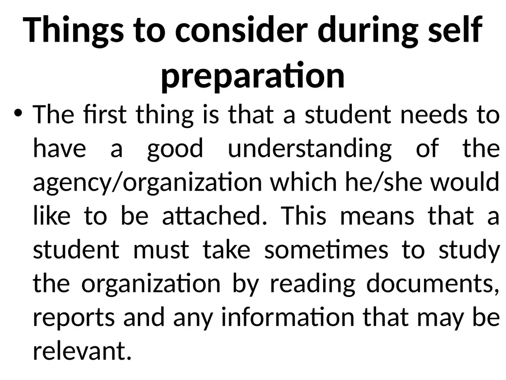 SWT04211 SOCIAL WORK FIELD INSTRUCTION Topic 1 : - slide 125 of 264