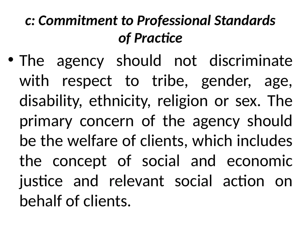 SWT04211 SOCIAL WORK FIELD INSTRUCTION Topic 1 : - slide 78 of 264