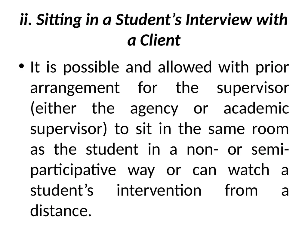 SWT04211 SOCIAL WORK FIELD INSTRUCTION Topic 1 : - slide 178 of 264