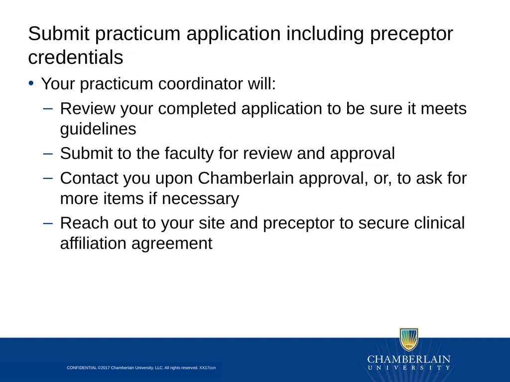 Preparing for the DNP Project & Practicum Overview - slide 14 of 24