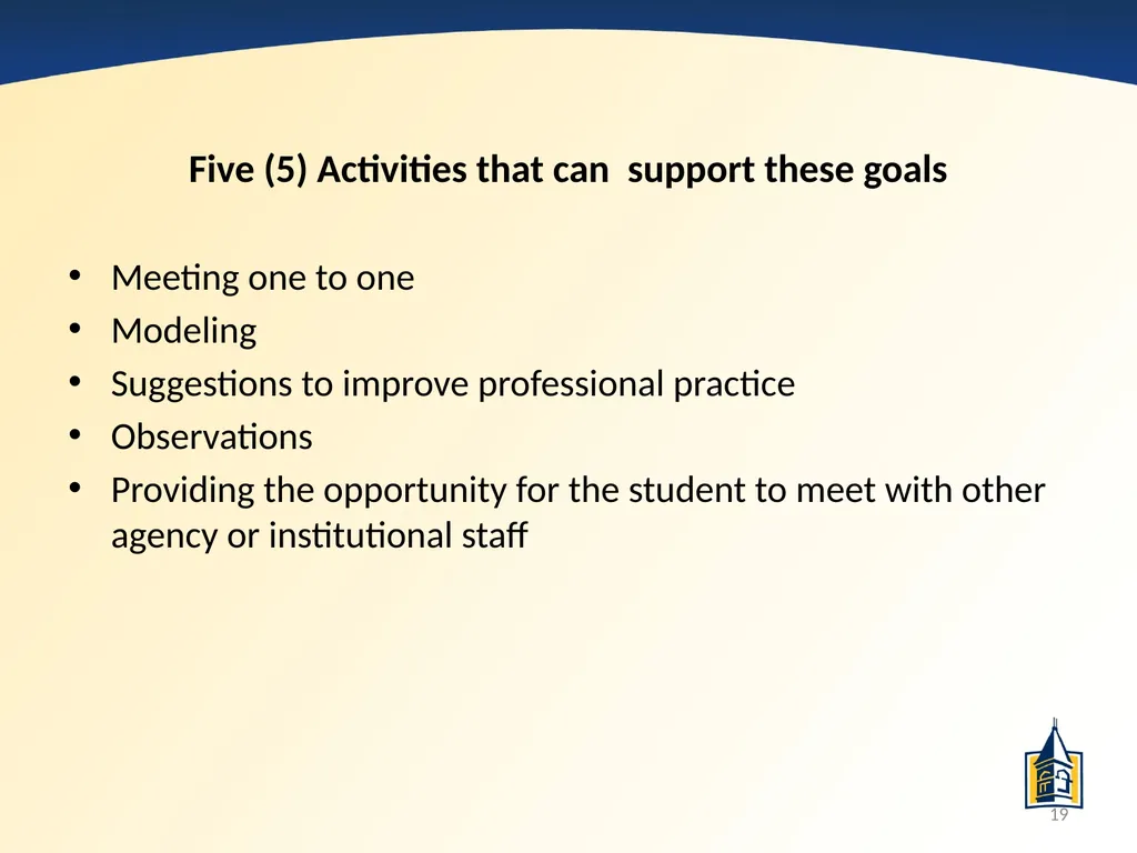 The Basics of Supervision: A PowerPoint - slide 19 of 45
